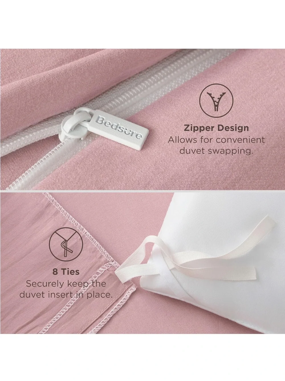 Bedsure prewashed duvet